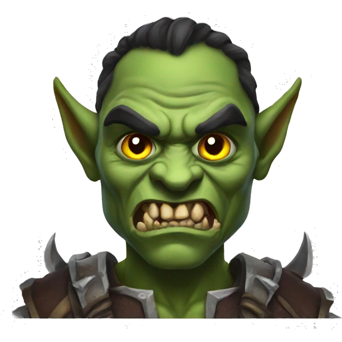 diablo orc halloween emoji