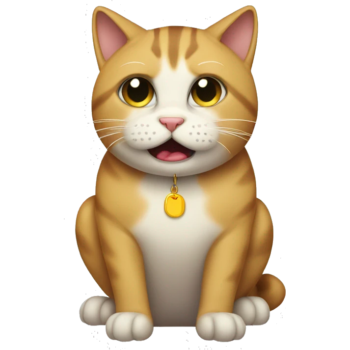 pleading cat crying emoji