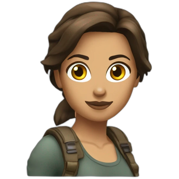 Lara croft emoji