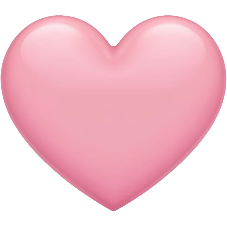 HEART PINK PASTEL emoji