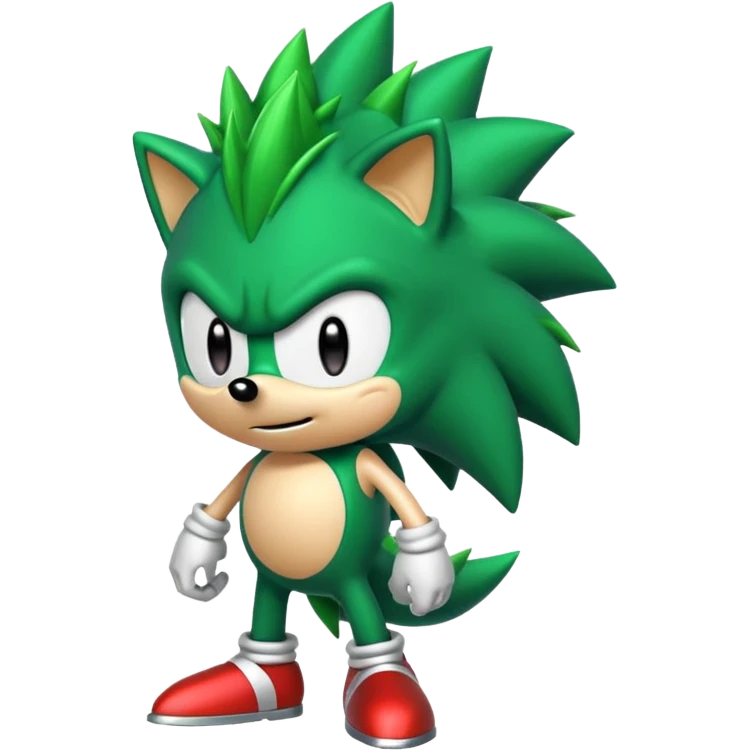 yeşil sonic emoji