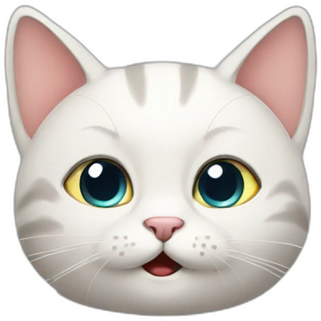 cat talking emoji