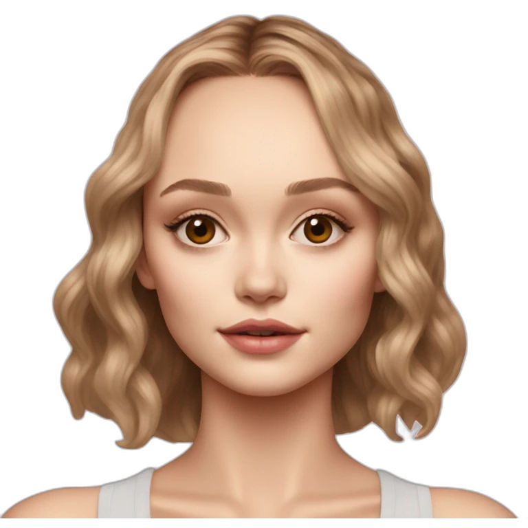 Lily rose depp the idol emoji
