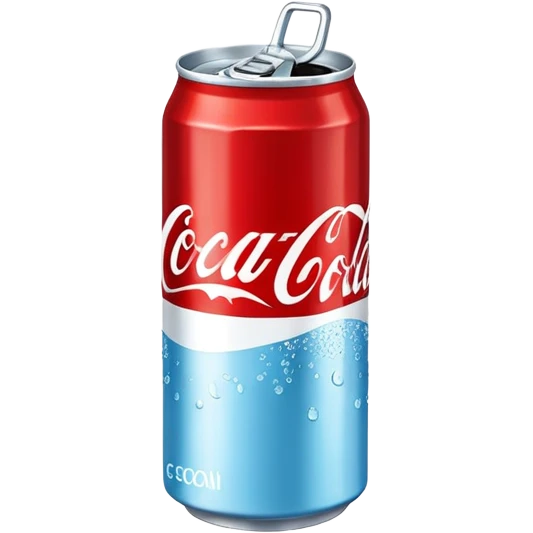 Light blue coke cola emoji