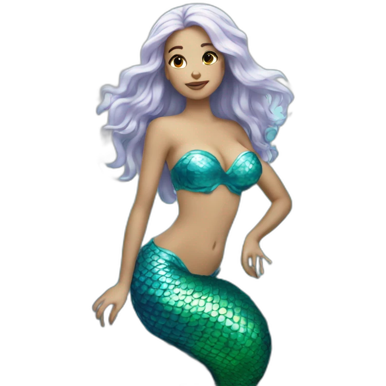 H20 mermaid  emoji