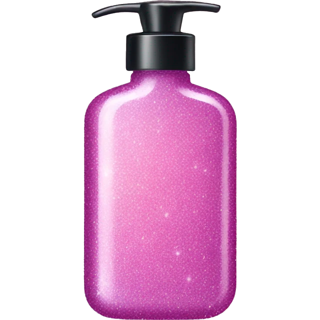 Glitter lotion bottle emoji