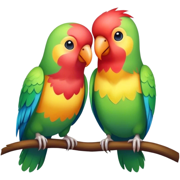 Lovebirds emoji