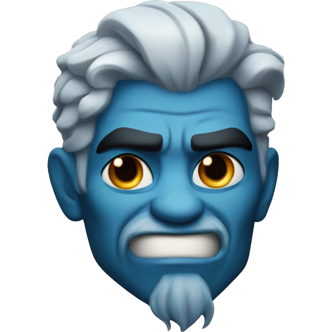 Hades de disney enfadado emoji
