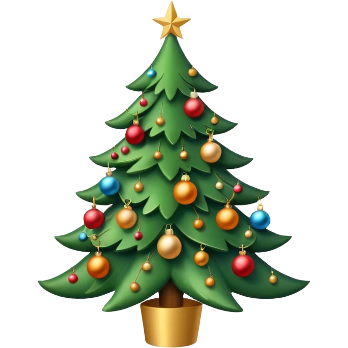 Christmas tree emoji
