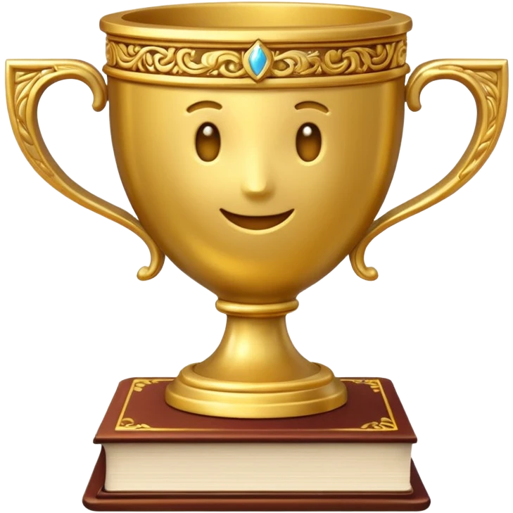book trophy  emoji