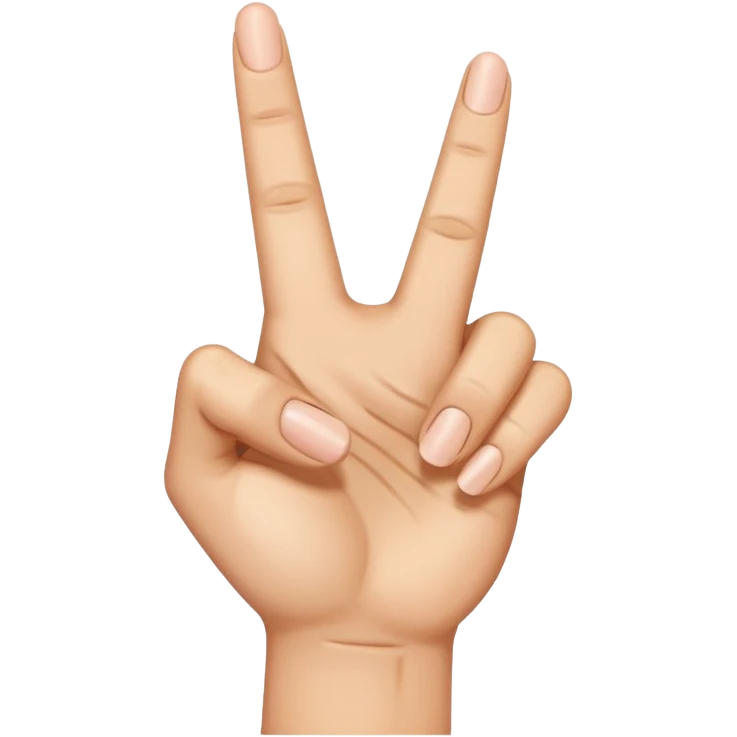 Middle finger emoji