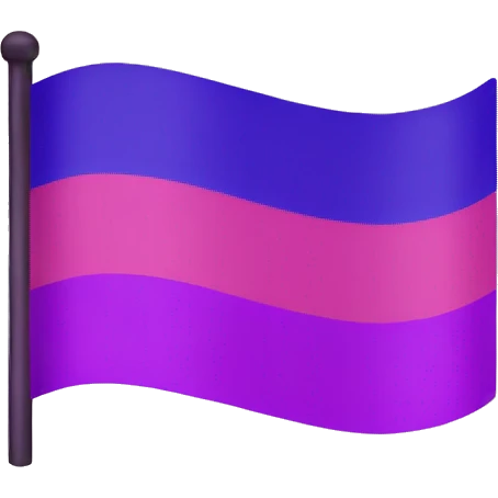 Bisexual flag emoji