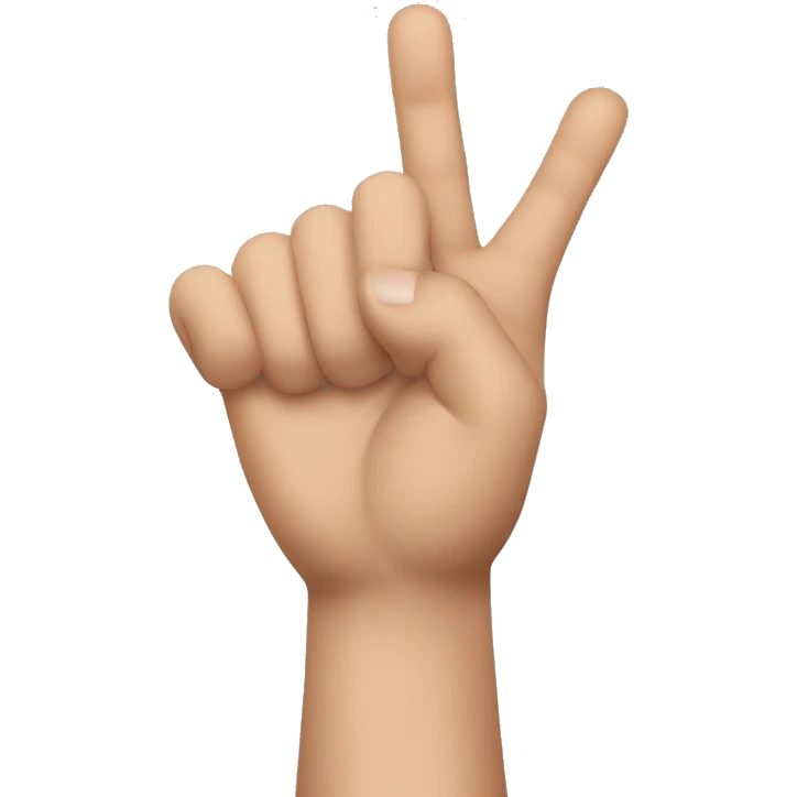 female hand wielding power emoji