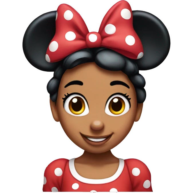Minnie mouse emoji