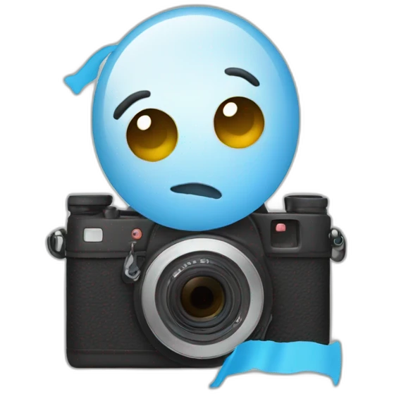 twitter and camera emoji