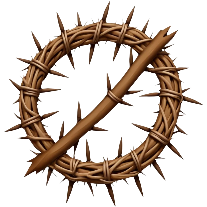 Crown of thorns  emoji
