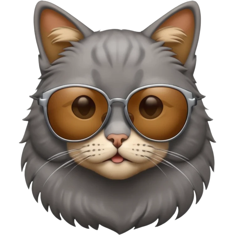 Cat wearing sunglasses emoji