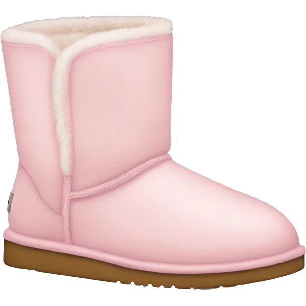 light pink uggs emoji
