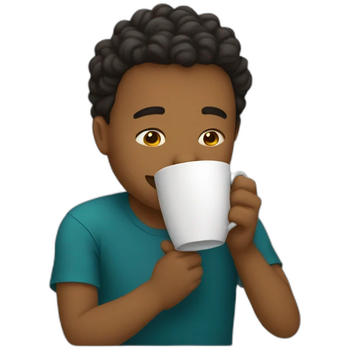 person sipping tea emoji