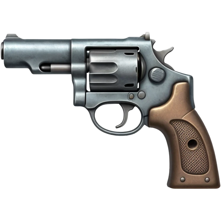 make a gun that has a face  emoji