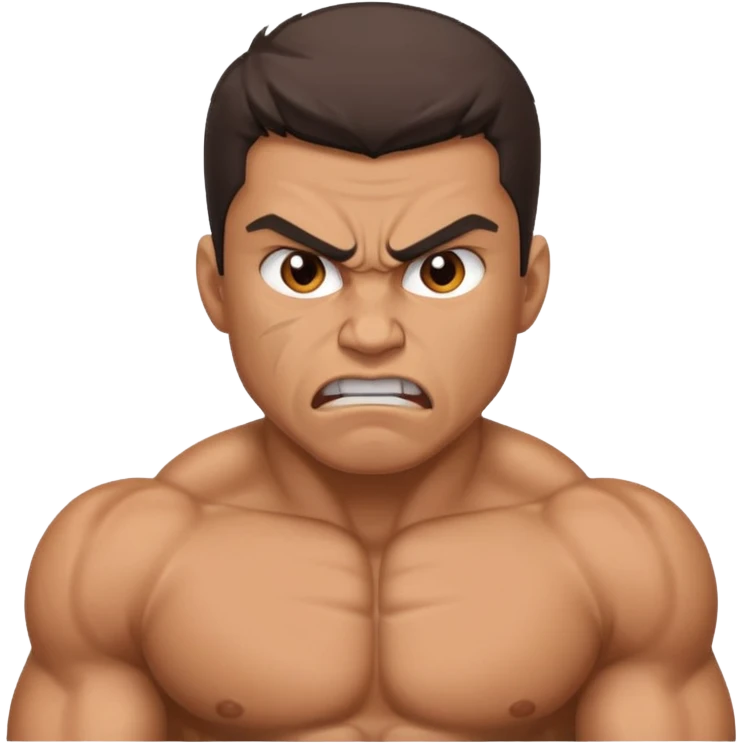 angry fighter emoji