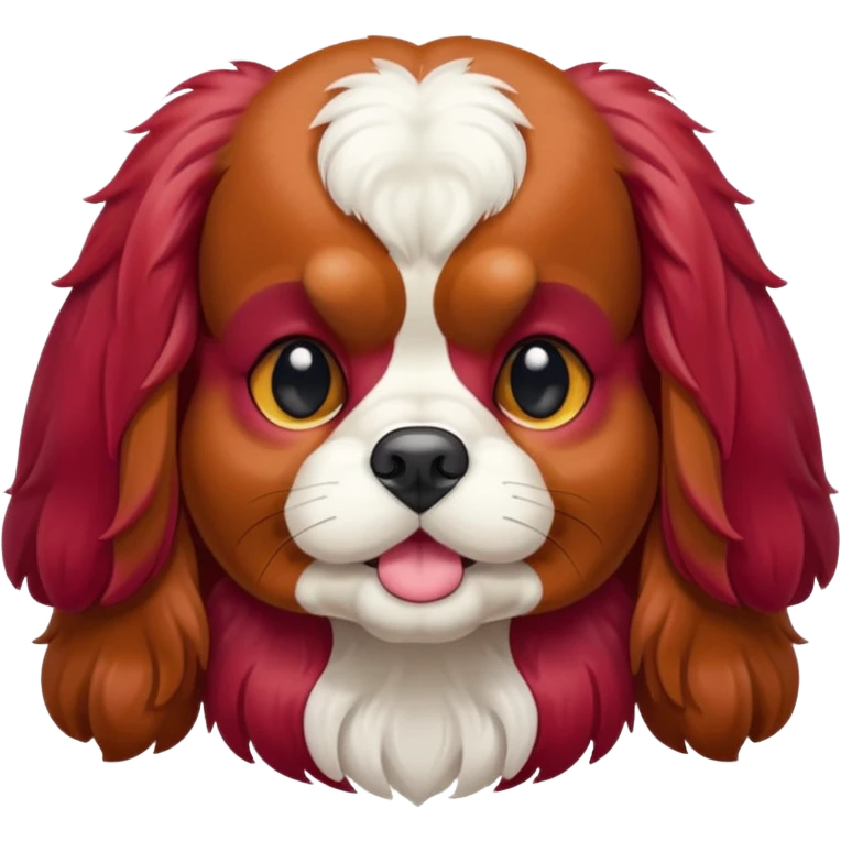 ruby colored king charles emoji