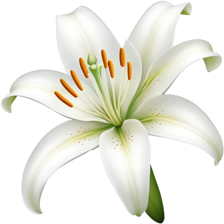 Lily flower emoji
