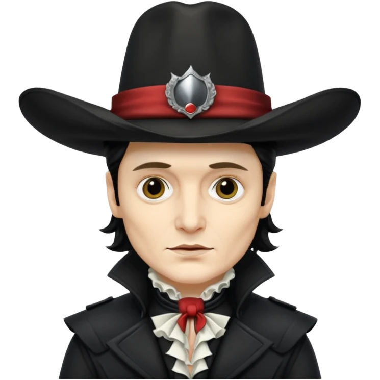 Adam Ant  like a highwaymen,   emoji