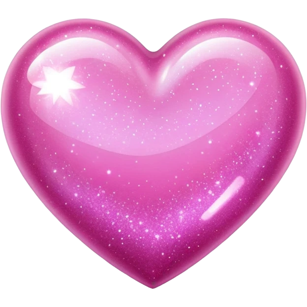 pink heart with sparkles  emoji