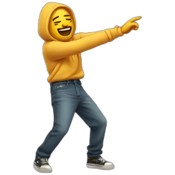 Emoji dab emoji