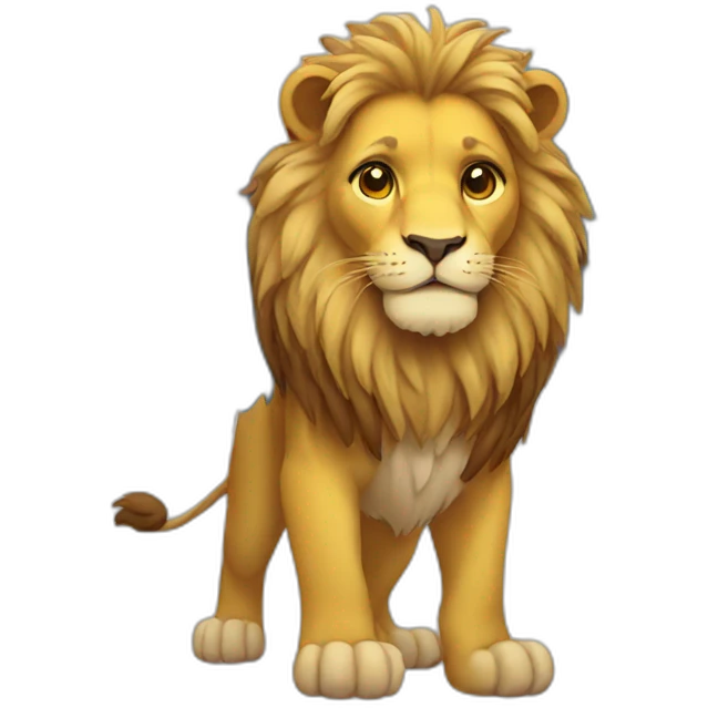 Lion with wings emoji
