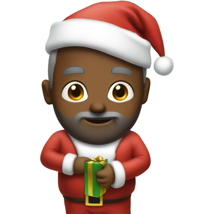 santa  very attractive  emoji