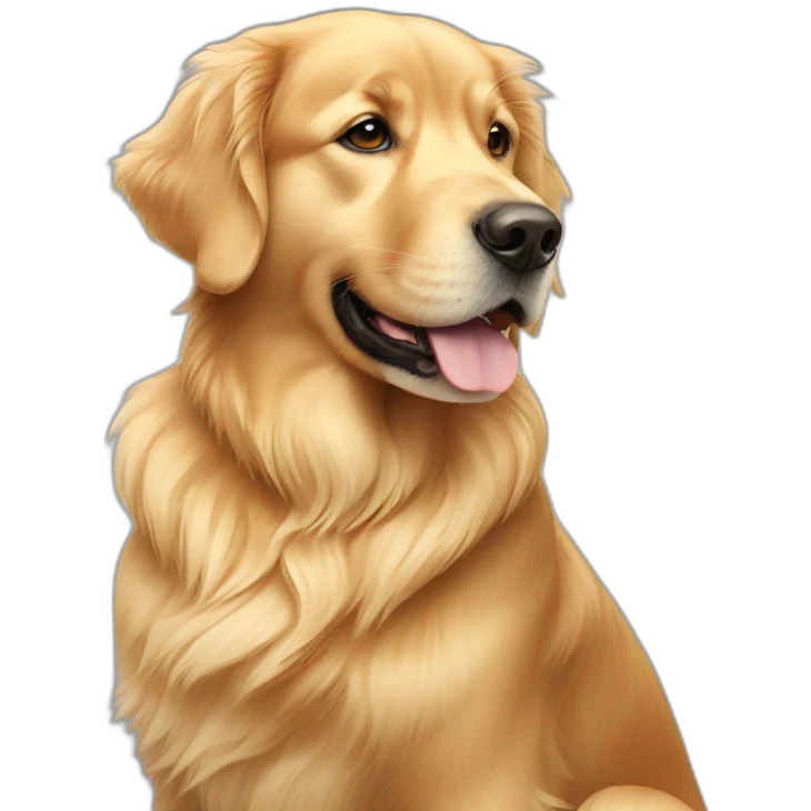 golden retriever emoji