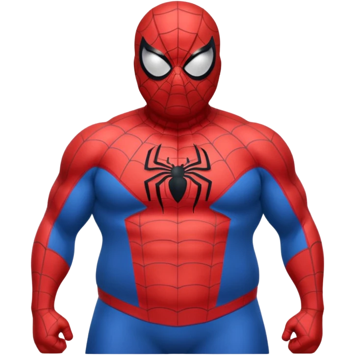 Fat Spiderman emoji
