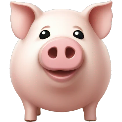 tirelire cochon  emoji