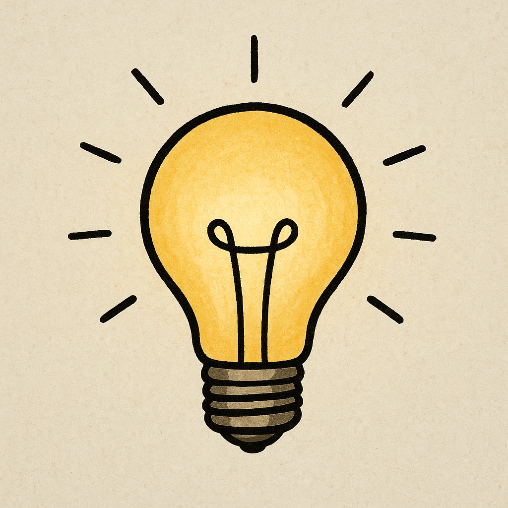 lightbulb emoji