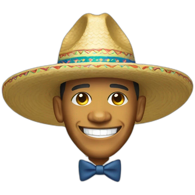 Barack Obama with sombrero emoji
