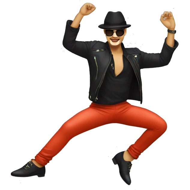 Gigi D'Agostino bailando  emoji