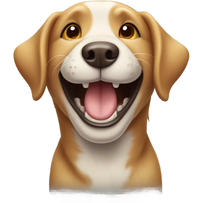 Dog Smile Brazil emoji