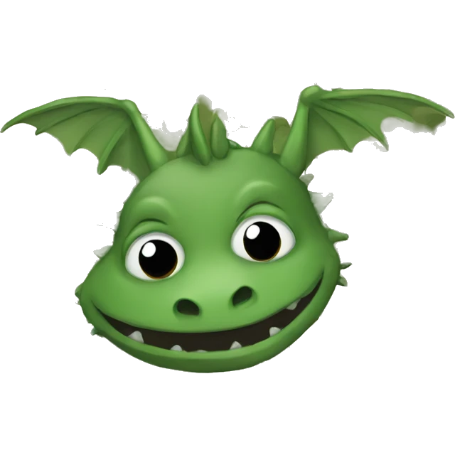 Dragon in camouflage  emoji