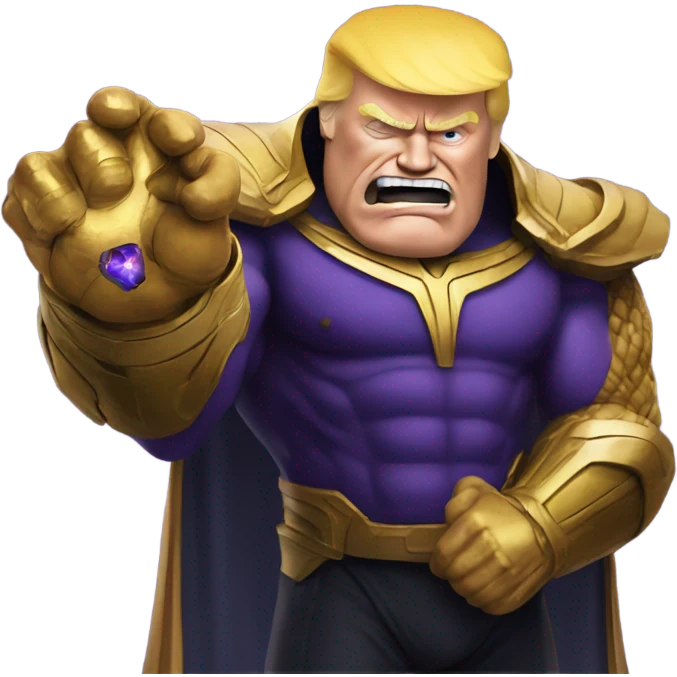 trump as thanos emoji