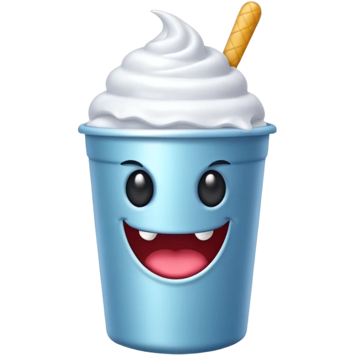 Crea un emoji de una lata de monster blanca de la bebida energética  emoji
