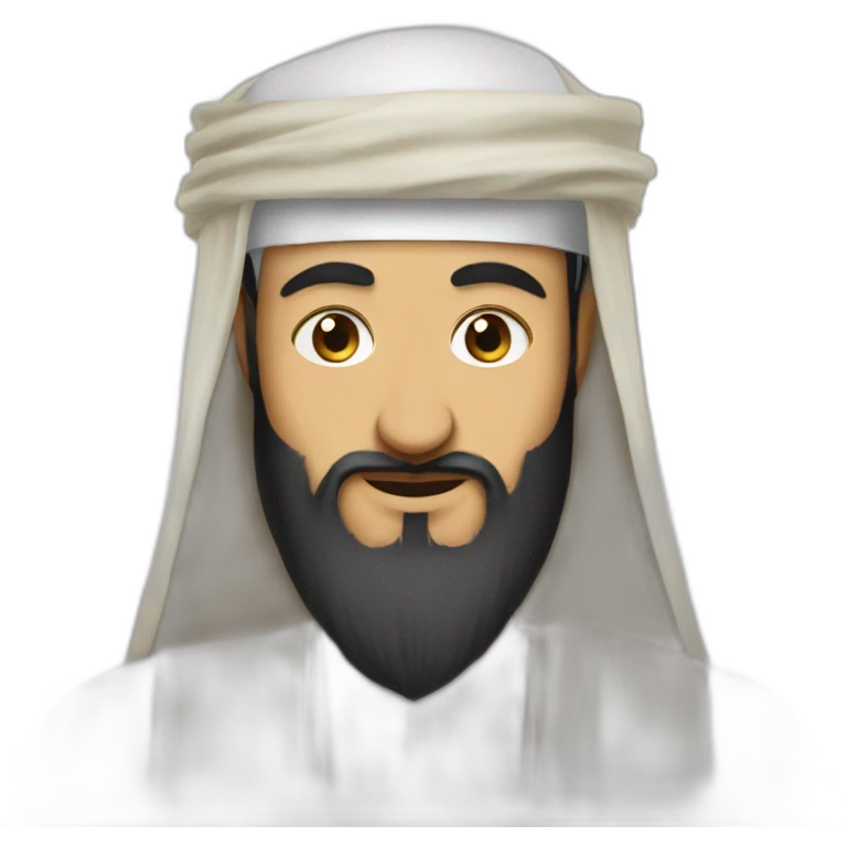 mufti menk with long beard emoji