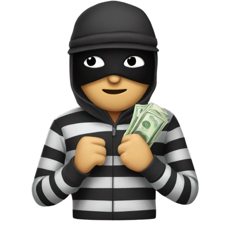 Robber emoji emoji