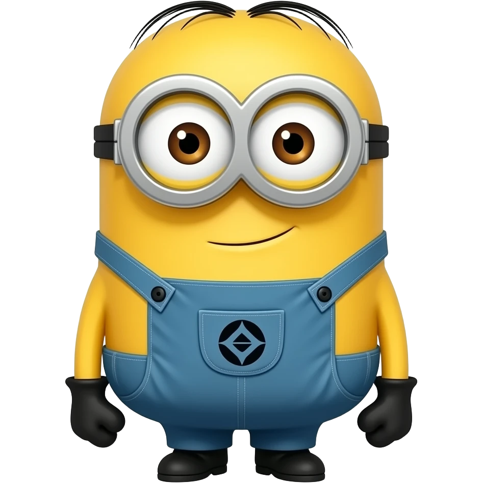 minion manager de color naranja emoji
