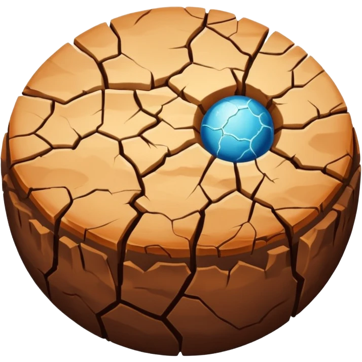 black earth with circles  emoji