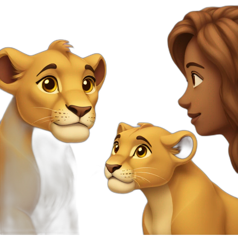 simba et nala emoji