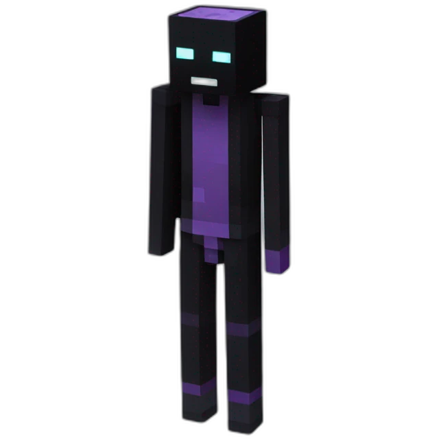 Minecraft enderman emoji
