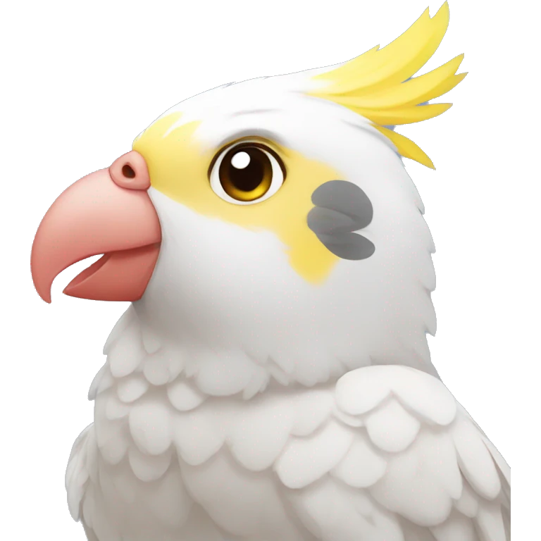 Cockatiel emoction emoji