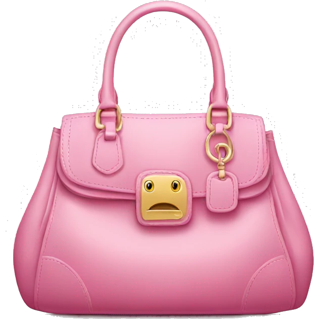 pink luxury bag emoji